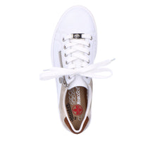 Load image into Gallery viewer, Rieker Sneaker &quot;Helen&quot; White
