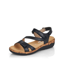 Load image into Gallery viewer, Remonte Sandal &quot;Inga&quot; black

