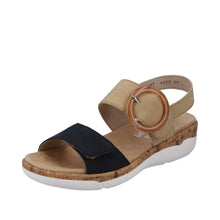 Load image into Gallery viewer, Remonte Sandal &quot;Karolina&quot; Navy
