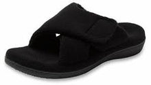 Load image into Gallery viewer, Vionic Slipper &quot;Relax&quot; Black
