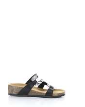 Load image into Gallery viewer, Bos &amp; Co Sandal &quot;Luzzi&quot; Zebra
