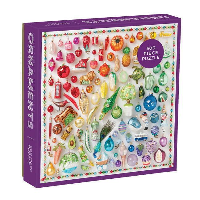 Puzzle - Rainbow Ornaments 500 Piece