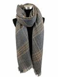 Load image into Gallery viewer, Scarf - Winter Plaid Denim

