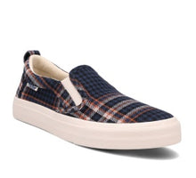 Load image into Gallery viewer, Taos Sneaker &quot;Rubber Soul&quot; Blue Plaid
